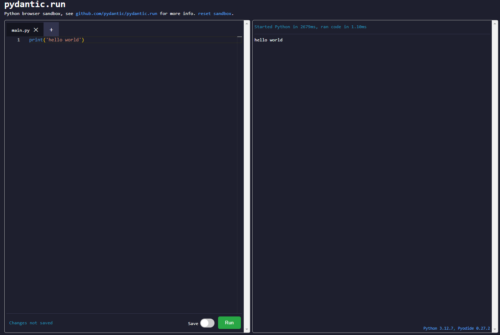 Ejemplos de “sandbox” para desplegar tu código Python