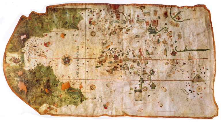 Juan de la Cosa y el primer mapamundi con el continente americano