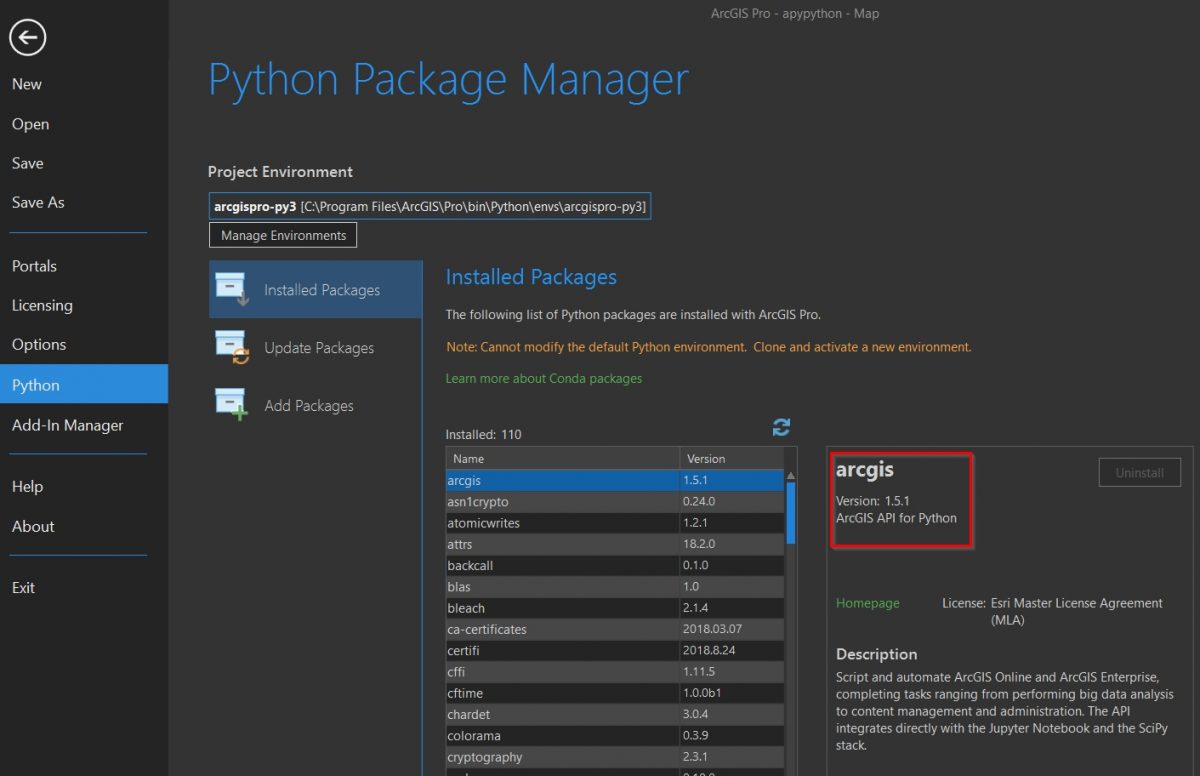 ¿Qué es ArcGIS API for Python de Esri?
