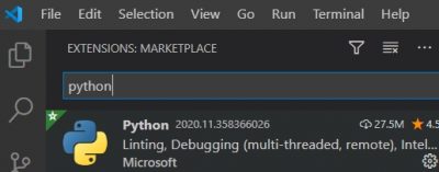 Cómo instalar Pandas en Visual Studio Code