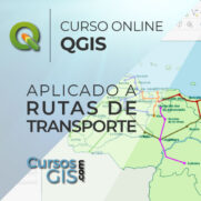 Curso online QGIS Rutas de Transporte
