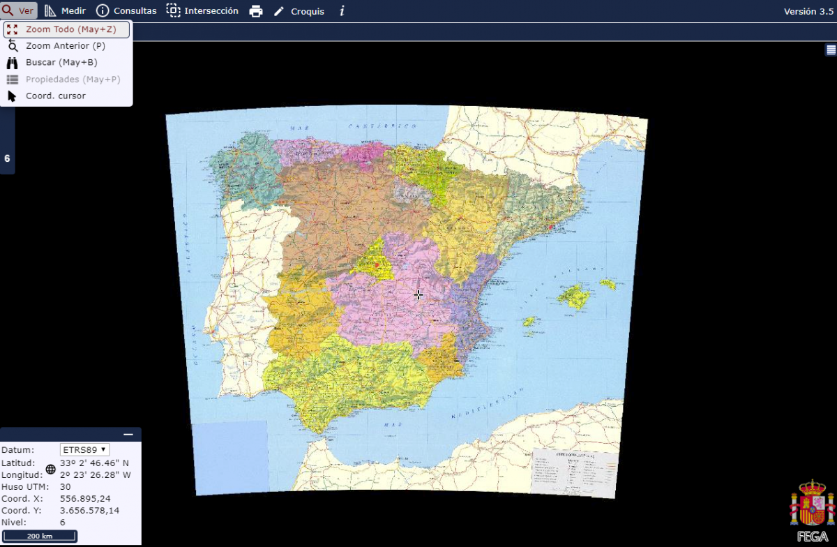 Visualización y descarga de parcelas catastrales en España