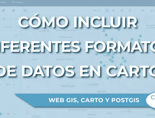 Cómo incluir diferentes formatos de datos en Carto