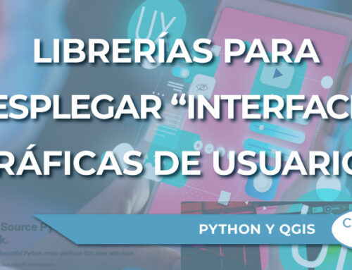 Librerías de Python para desplegar “Interfaces gráficas de usuario”